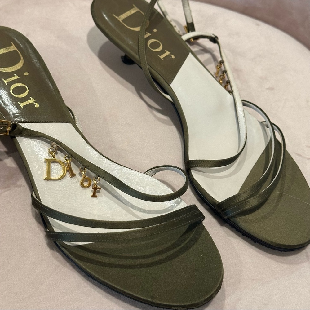 Dior Rare Vintage Kitten Heels